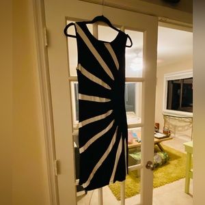 Just a sexy Black Dress.  Spandex and Curvy.